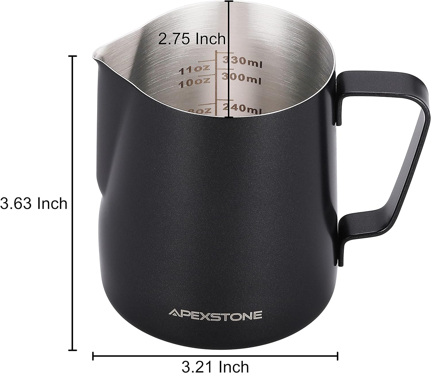 apexstone 12 oz espresso steaming pitcher review