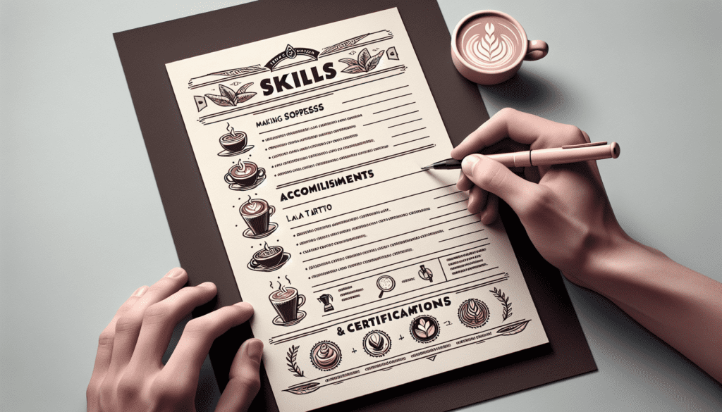 How to Showcase Your Barista Skills on Your Resume