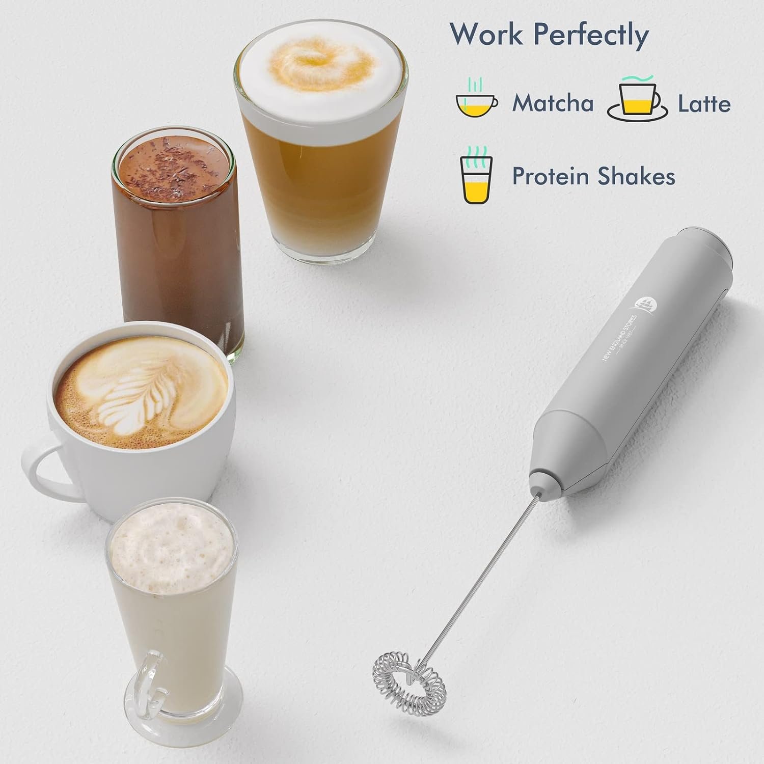 Powerful Milk Frother Handheld Foam Maker Review