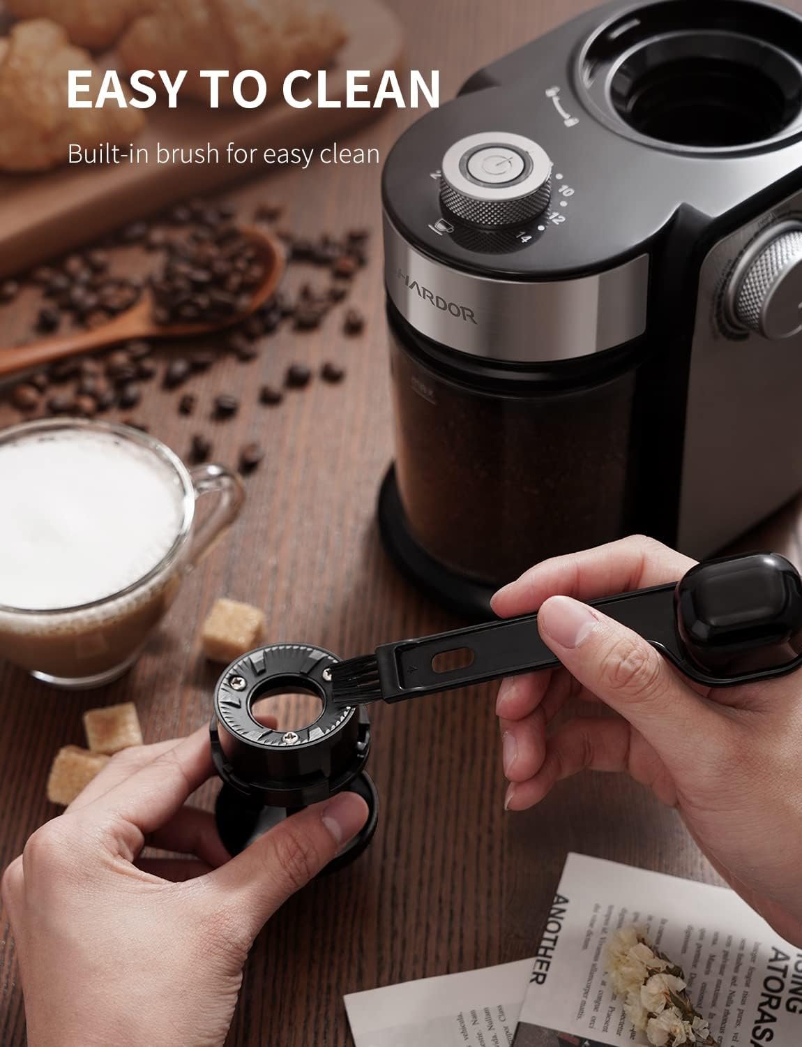 shardor electric burr coffee grinder 20 review