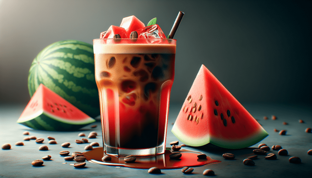 Watermelon Iced Coffee Recipe