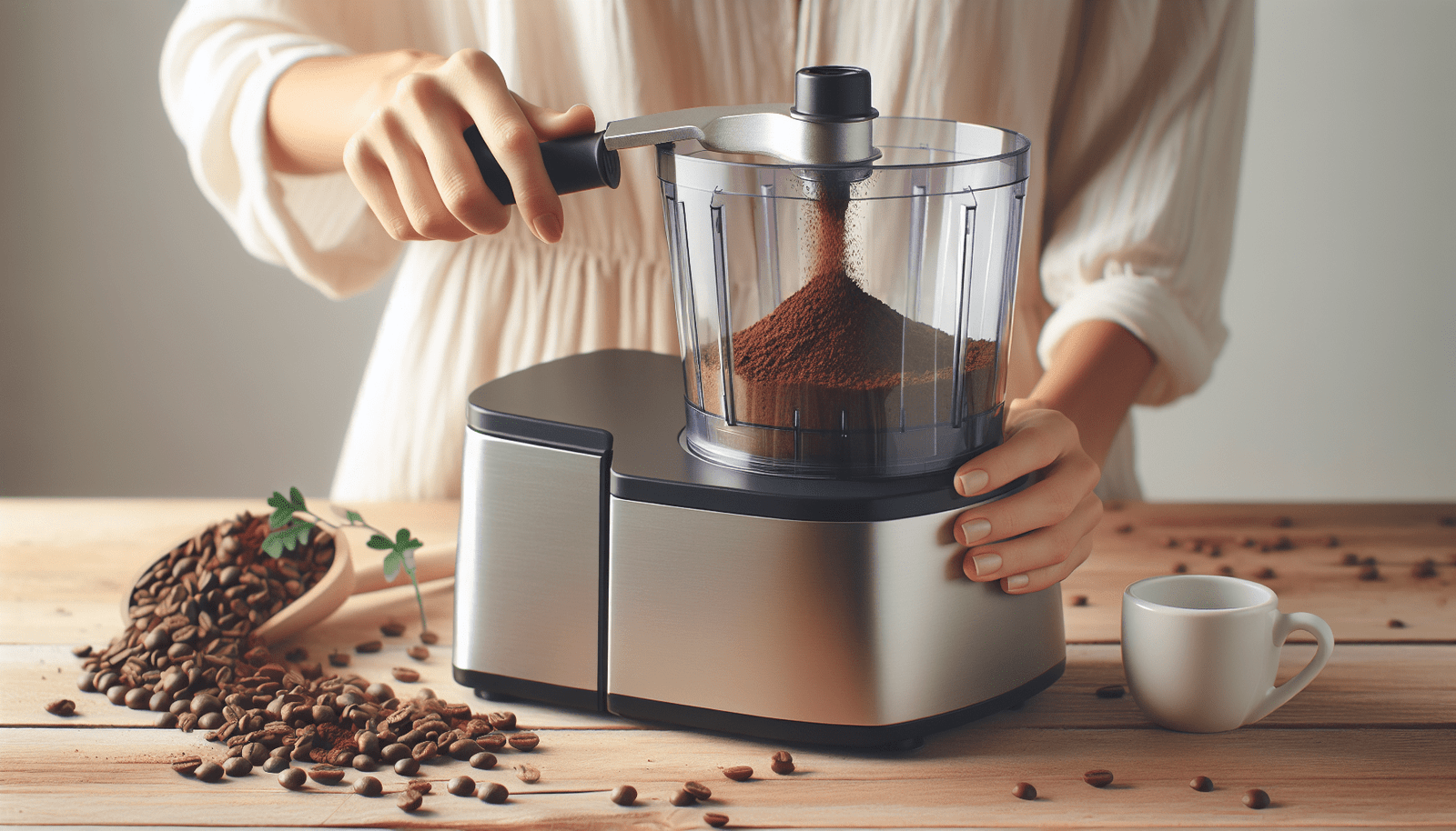 can you grind coffee beans in a food processor