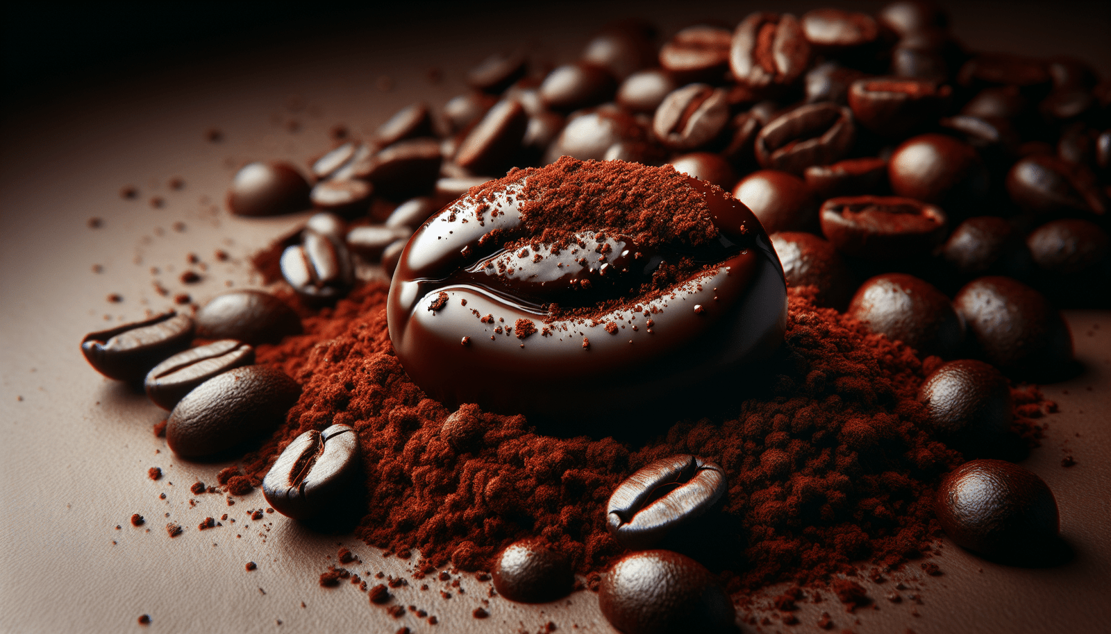chocolate coffee beans 1