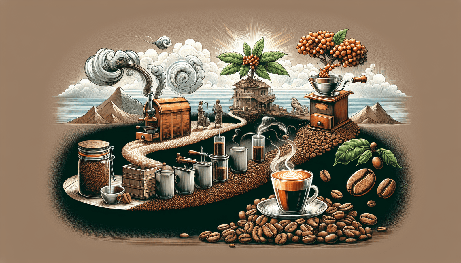 espresso coffee beans