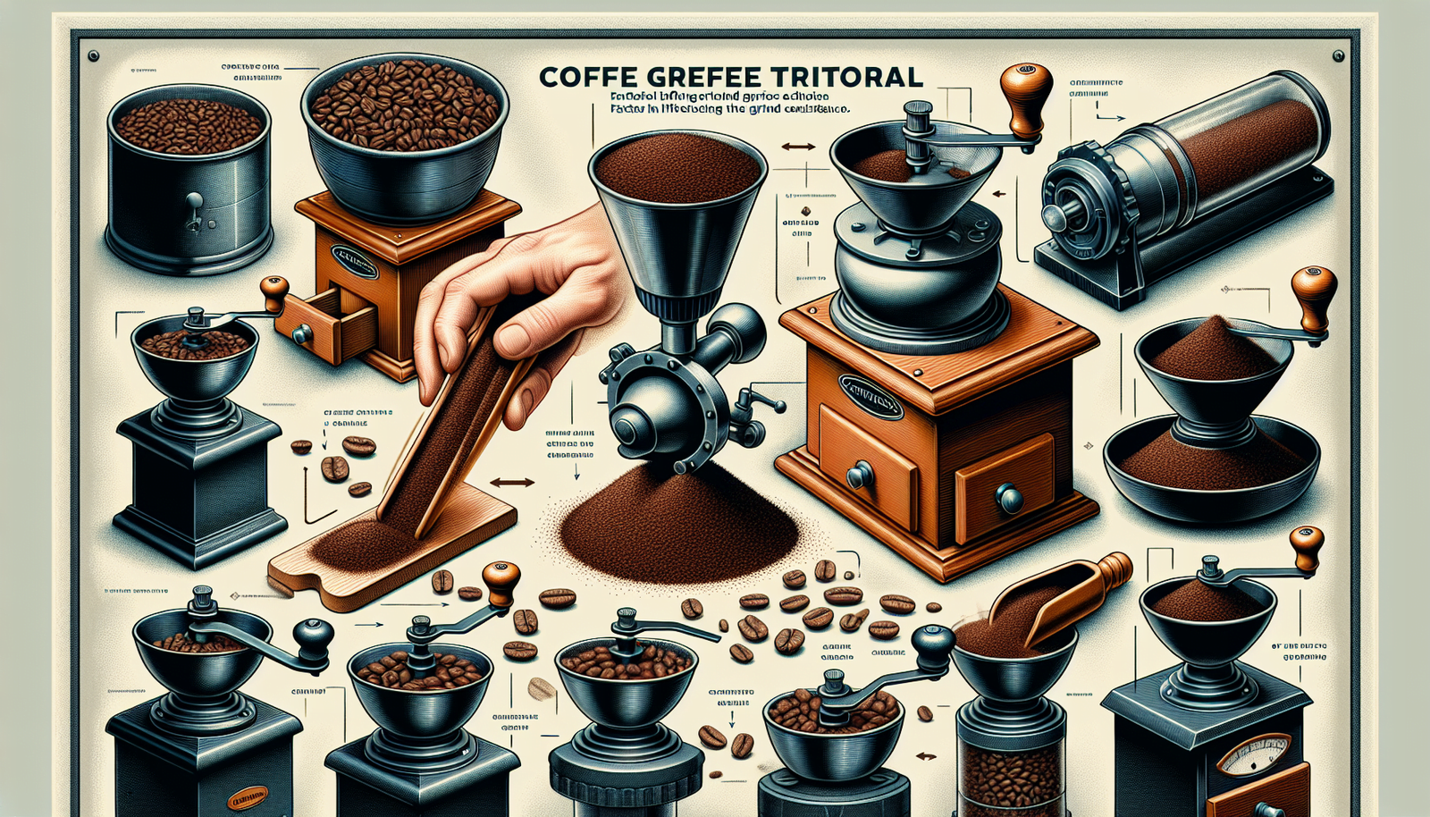 how to grind coffee beans 1